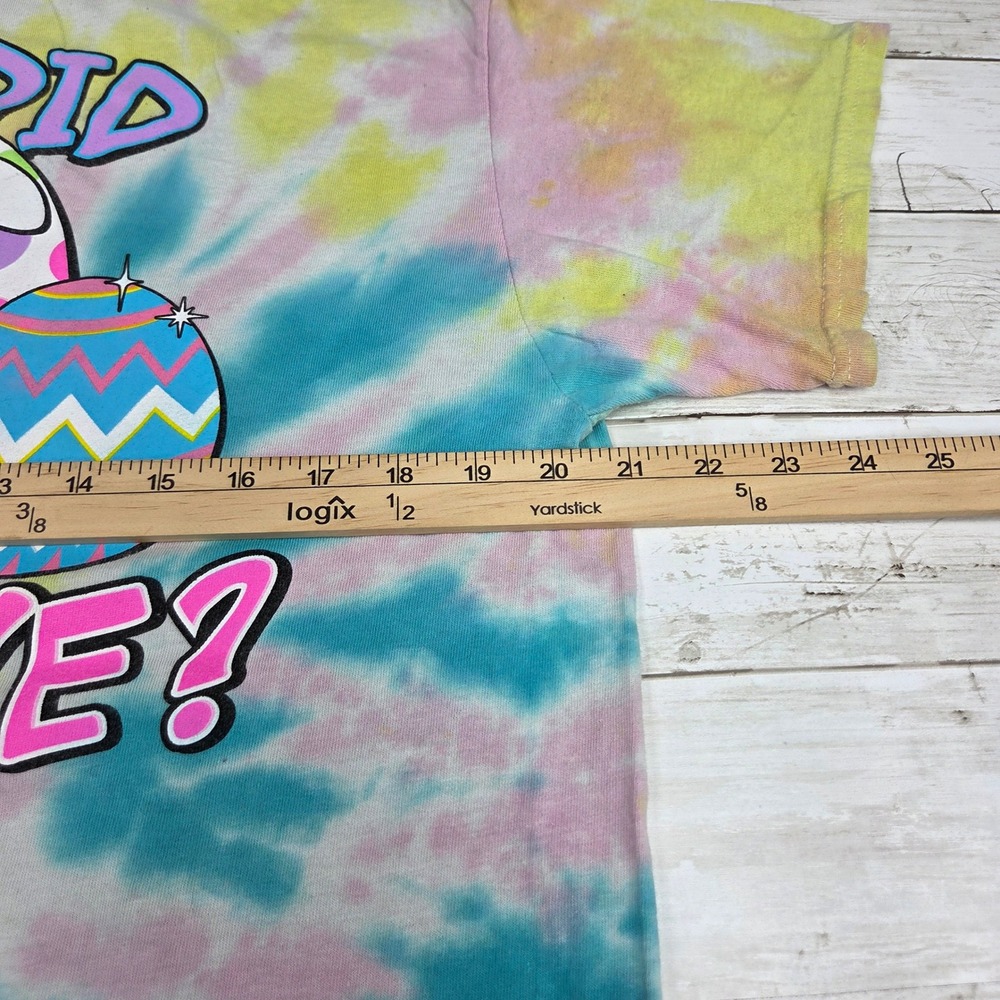 Buc-ee's T-Shirt Women Large Multicolor But Did You Dye Easter Tie-Dye Graphic - Picture 7 of 9